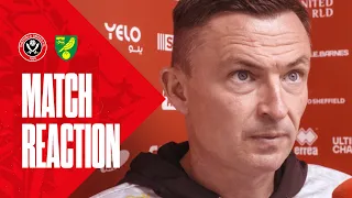 Paul Heckingbottom | Post Match Reaction Interview | Sheffield United 2-2 Norwich City