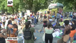 NYC encampment to defund police enters 7th day