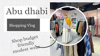 Abudhabi modest wear shopping Vlog | Palette Boutique | Al Haram Al Masy Garments Shop