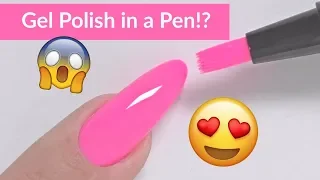 Gel Nail Polish In a Pen!? | Gel Polish Tube