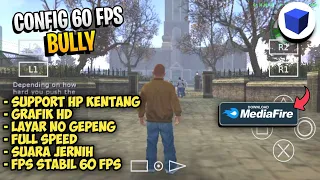 Config Setting Game Bully Aethersx2 Android | 60fps & Suara jernih