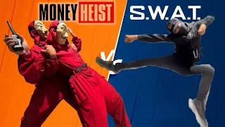 SWAT PARKOUR VS Silly MONEY HEIST | They Think They Can Steal From SWAT | EPIC POV LIVE ACTION MOVIE