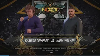 WWE NXT: Charlie Dempsey vs Hank Walker