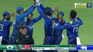 Only T20I Highlights: Sri Lanka beat South Africa by 3 wickets