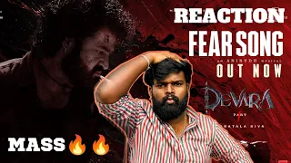 Fear Song | Devara Part - 1 REACTION | NTR | Koratala Siva | Anirudh Ravichander | 10 Oct 2024