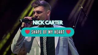 NICK CARTER - Shape of My Heart ❤️🎶🎵🦎 (Concierto en Teatro Coliseo)