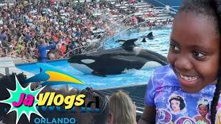 Seaworld Orlando | Orlando Family Vacation | Day 8 | JaVlogs