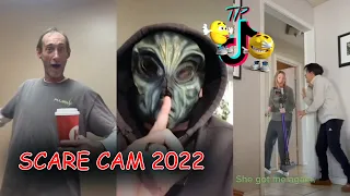 Ultimate scare pranks 2022 😂👍 Best compilation of scare cam #86