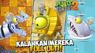 Melawan Semua Boss Plants vs. Zombies 2! BANTAI DENGAN FULL ULTIMATE!