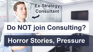 Why you should NOT join Consulting (horror stories, mental health)