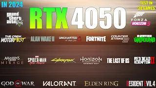 RTX 4050 Laptop : Test in 30 Games in 2024 - Best Budget GPU?