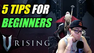 V Rising - 5 Tips for Total Beginners to Get Started EASILY