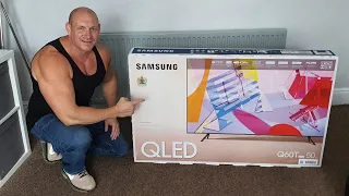 2020 Samsung Q60T QLED unboxing,setup,picture & sound demo