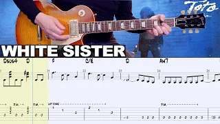 Toto - White Sister | Guitar cover WITH TABS | Improvised OUTRO SOOLO |