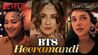 #BTS With the Cast of #Heeramandi 💎| Ft. Manisha Koirala, Sonakshi Sinha, Aditi Rao Hydari & More