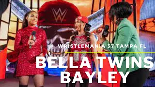 #WrestleManiaBella Twins say Ding Dong! Goodbye to BayleyWrestleMania 37