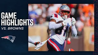 New England Patriots Highlights vs. Cleveland Browns | 2022 Regular Season Week 6