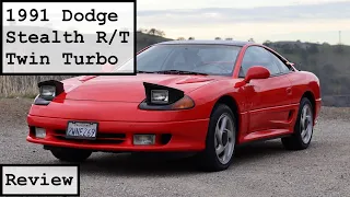 1991 Dodge Stealth R/T Twin Turbo Review: Tech that Still Performs?