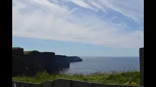 Cliffs of Moher in Ireland. Утесы Мохер в Ирландии.