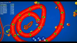 WORMATE ZONE.IO || Rắn Săn Mồi #010 BIGGEST SNAKE | Epic Worms Zone Best Gameplay |