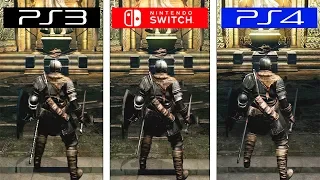 Dark Souls | PS3 vs Switch vs PS4 | Graphics Comparison | Comparativa