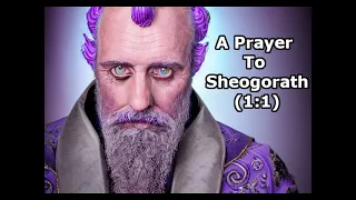 A Prayer To Sheogorath: But Every Line is an AI Generated Image