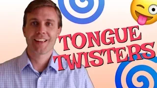 COMMON TONGUE TWISTERS | Practice Your English Pronunciation 😜