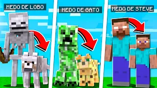 😱 10 MOBS E SEUS MEDOS no Minecraft