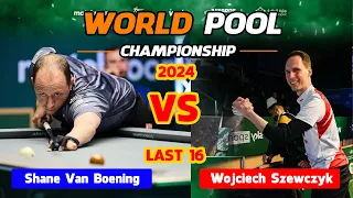 Shane Van Boening vs Wojciech Szewczyk | LAST 16 | 2024 World Pool Championship #billiards #9ball