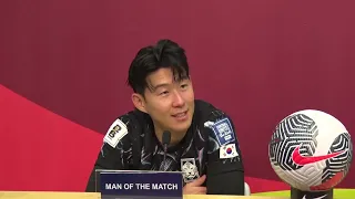 Son Heung-min talks about South Korea's 7-0 win over Singapore｜FIFA World Cup Qualifiers｜손흥민｜배준호｜오세훈