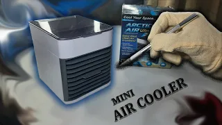 Mini Air Conditioner Arctic Portable $39.59 with (LED lights) - ASMR Unboxing