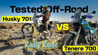 Off-Road Test: Can the Tenere 700 keep up with the Husqvarna 701 off-road?