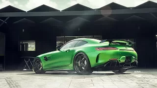 Raising Green Hell in DJ Skee's AMG GT R around Beverly Hills