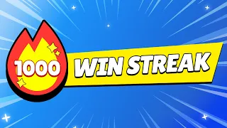 How I Got A 1000 Win Streak in Brawl Stars!