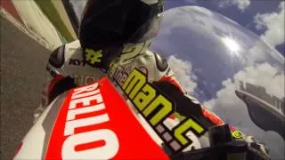 Andrea Iannone: a lap on Mugello circuit on MotoGP Ducati GP14 bike