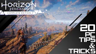 HORIZON ZERO DAWN PC: 20+ TIPS AND TRICKS - Things I wish I knew sooner