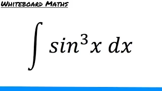 Integral of sin^3 x