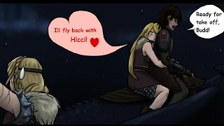 Funny How To Train Your Dragon Comics | HTTYD Comics: Kiss The Night!!