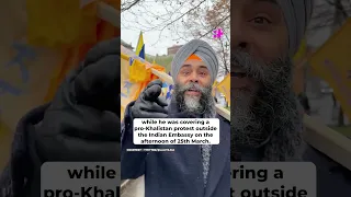 Indian Journalist Attacked In Washington By Khalistan Supporters