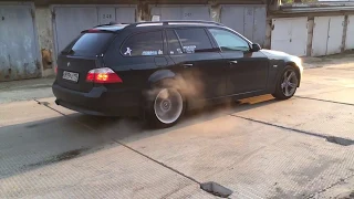 E61 530d burnout