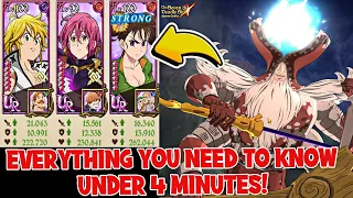 NEW ORIGINAL DEMON RAID SHORT AND EASY GUIDE! GET LEVEL 100 TODAY! Seven Deadly Sins: Grand Cross