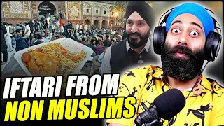 Iftari from Sikhs, Hindus & Christians in Lahore | Indian Reaction | PunjabiReel TV
