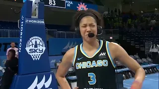 Candace Parker postgame sideline interview