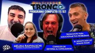 Del Derecho al Hecho en Multiverso Tronco | Con Melina Rahvalschi (@delderecho.alhecho) - 15/02