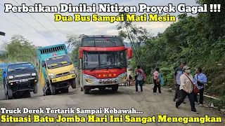 Nitizens consider road repairs to be a failure || Today's Tense Situation in Batu Jomba