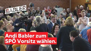 Andi Babler zum SPÖ Vorsitz wählen. #TeamBasis