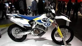 2014 Husqvarna FE 501 Walkaround - 2013 EICMA Milan Motorcycle Exhibition