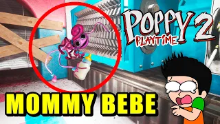 MOMMY LONG LEGS ES BEBÉ 👶🍼 | DESBLOQUEO MOMMY BEBE EN POPPY PLAYTIME CHAPTER 2 | JONDRES GC