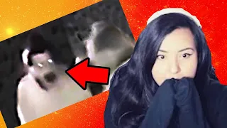Top 10 SCARY Ghost Videos To CRY Yourself To SLEEP [REACTION]