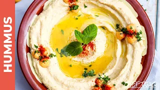 Hummus (The Traditional Tasty Way) | Chef Tariq